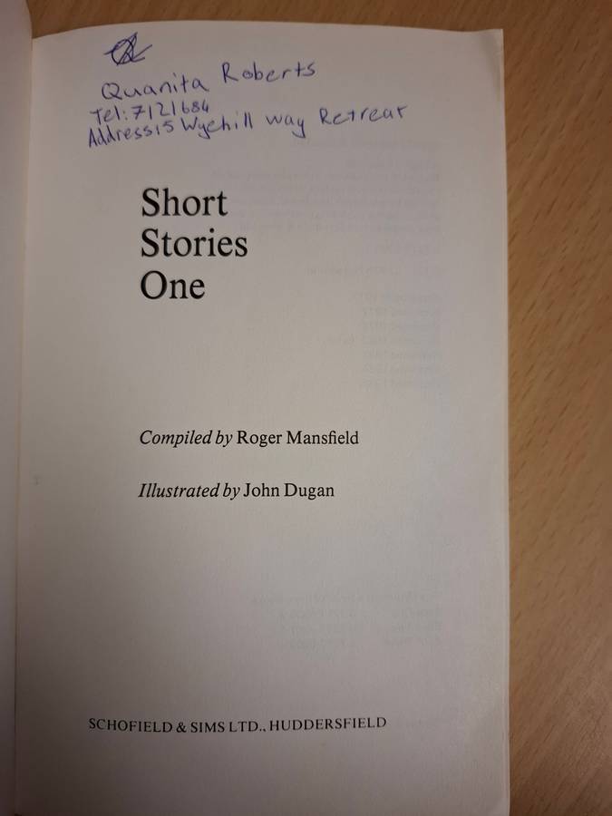 Short Stories One Compiled by Roger Mansfield  (Paperback)