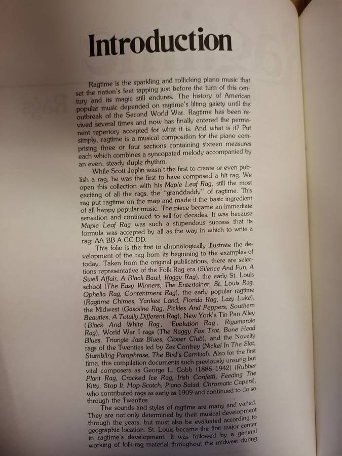 Ragtime Volume 2 - 50 Authentic Rags Compiled and Edited by David A. Jasen (Paperback)