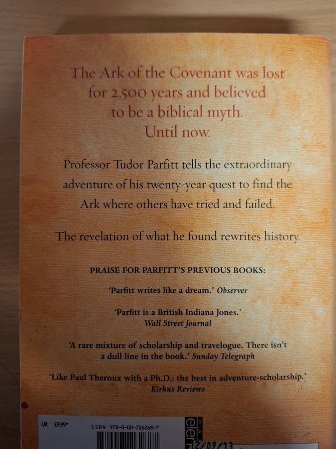 The Lost Ark of The Covenant - Quest for The Legendary Ark : Tudor Parfitt (Paperback)