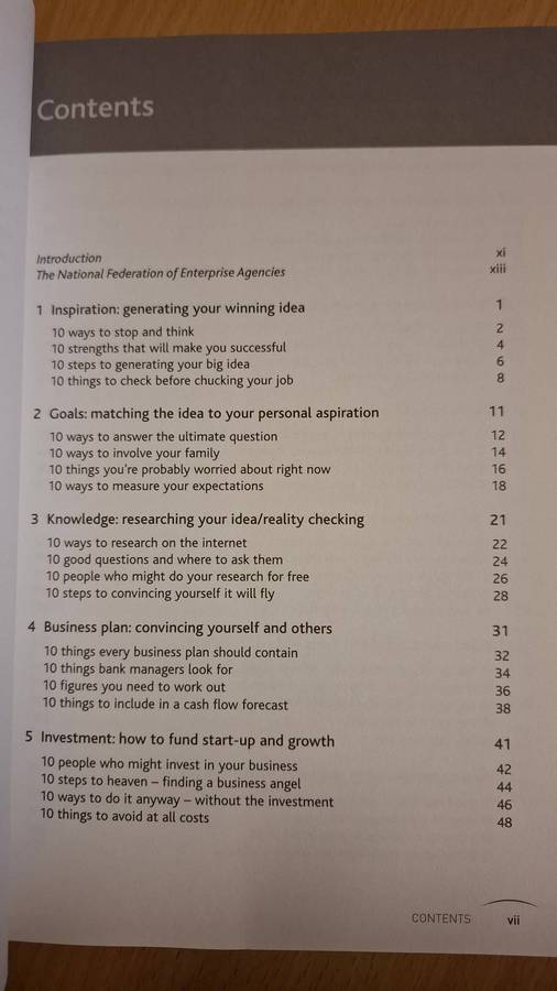 The Entrepreneur`s Book of Checklists-1000 tips to help you start and grow your business: R. Ashton