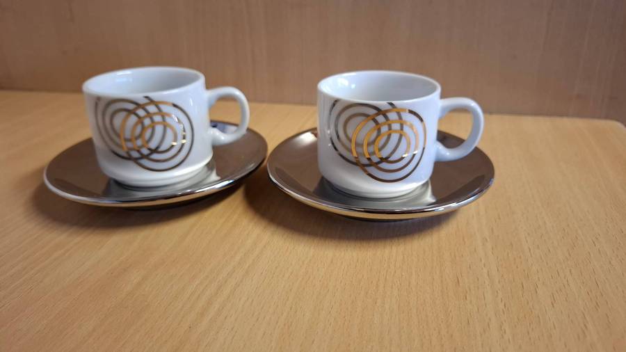 Set of 4 Espresso Cups (New Condition)