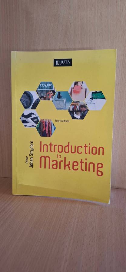 Juta - Introduction to Marketing Editor Johan Strydom (Fourth Edition) Paperback