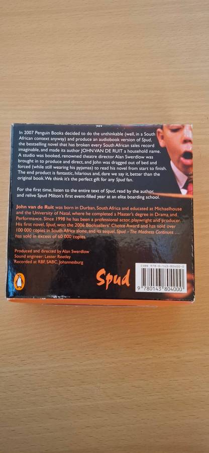 Spud : John van de Ruit (Audio)  10 CD``s