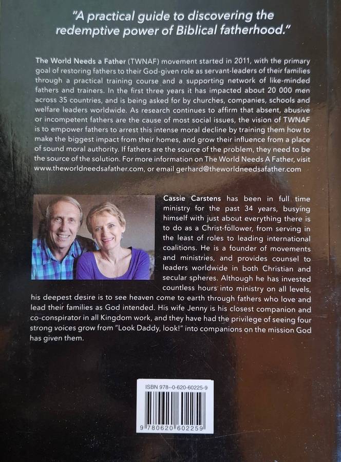 The World Needs a Father - A Trainer`s Guide : Cassie Carstens  (Paperback)
