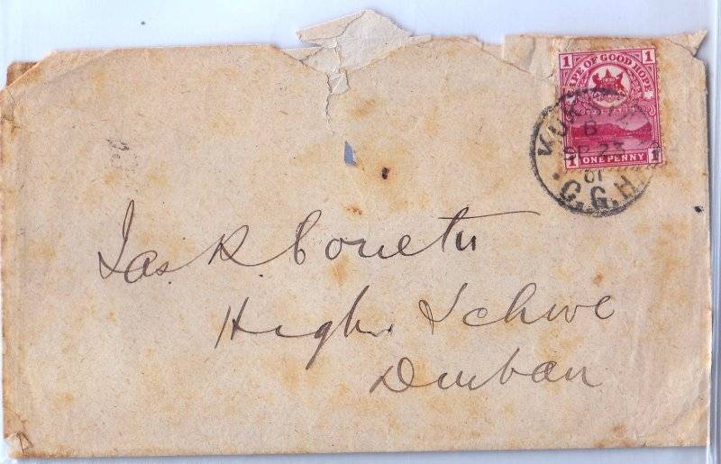 South Africa,COGH,Cover to Durban