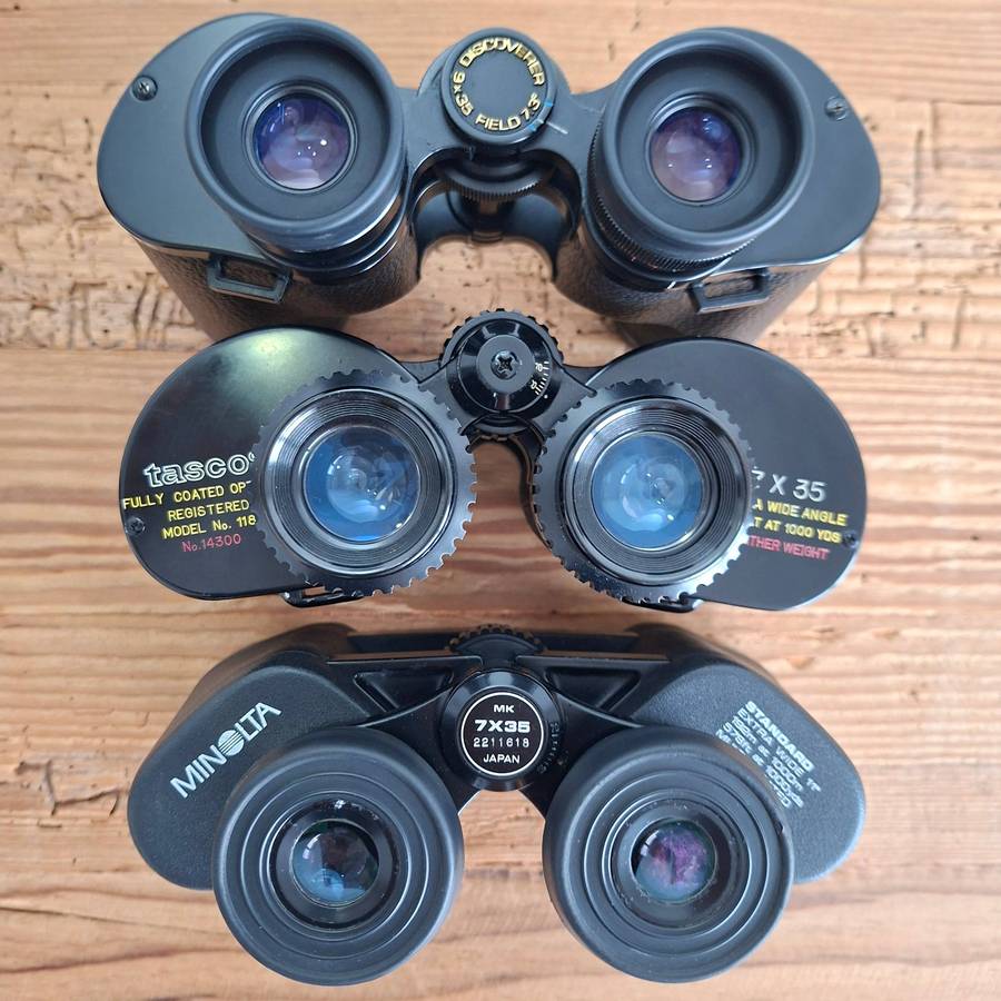 Lot of 5 Binoculars (Sold TOGETHER)