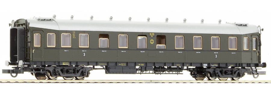 ROCO EXPRESS WAGONS OF THE DRG (HO) X6