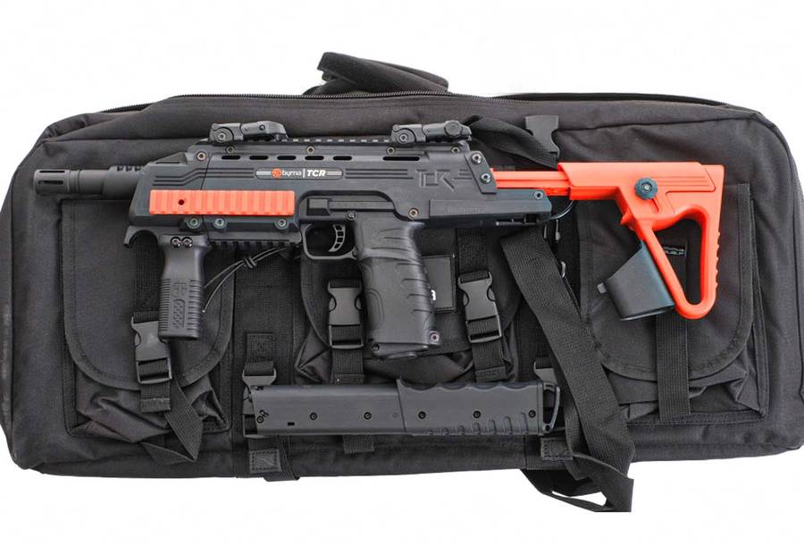 Byrna TCR .68 Co2 Rifle with Red/Green dot sight