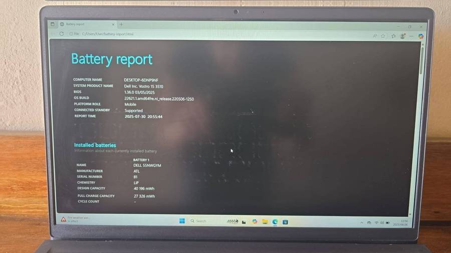 Dell, Vostro 15 3510, Intel 11th Gen i5, 16GB RAM, 512gb NVME