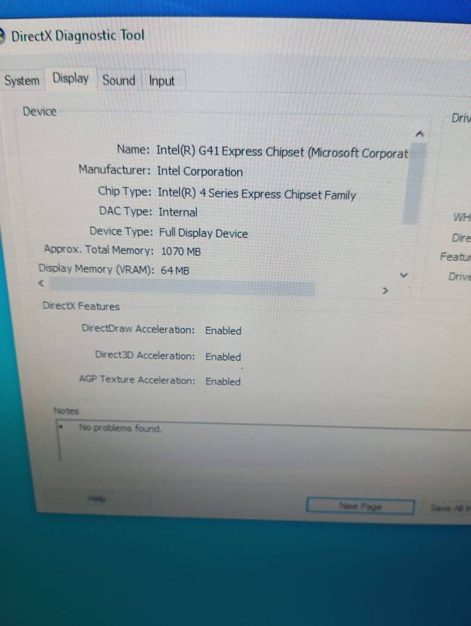 Computer (includes screen keyboard mouse)