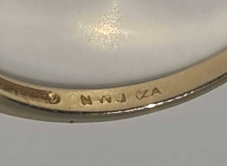 9ct Yellow Gold and Diamond Cluster Ring