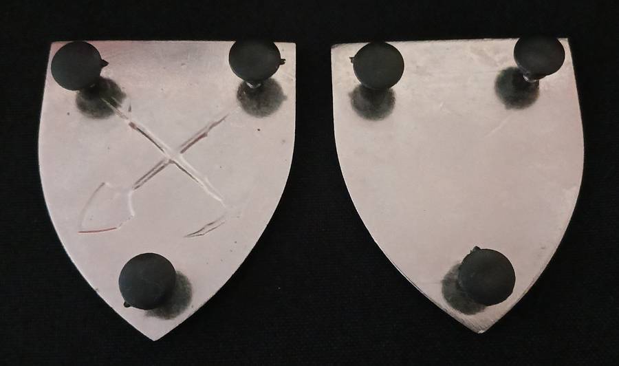 SADF NORTH WEST COMMAND SIGNAL UNIT SHOULDER FLASH PAIR               L55