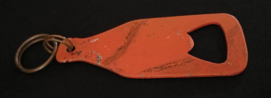 RHODESIAN BSAP RESERVE STRIKER FORCE BOTTLE OPENER -- METAL AND ENAMEL  " RARE "   L133