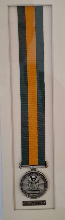 SADF MEDAL GROUP  To: SGT. S.J. GUNTER ( JNR )