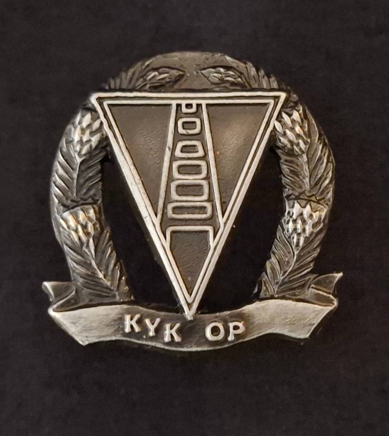 SADF - Jacobsdal Commando Beret Badge       " SCARCE "                E129