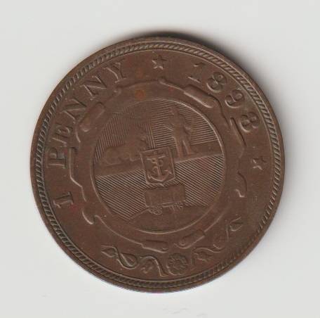 1898 ZAR One Penny                    No.2