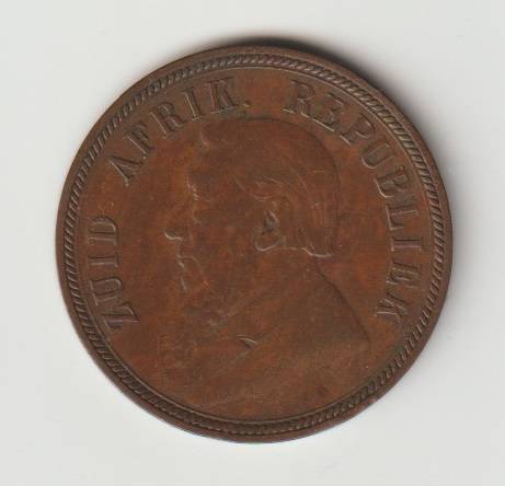 1898 ZAR One Penny                    No.3