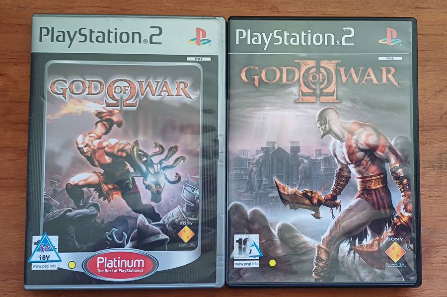 God of War 1 & 2 Bundle PS2