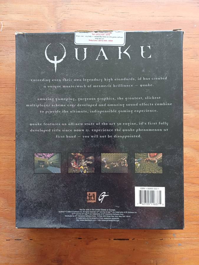 Quake BIG BOX (Nice Collectors piece)