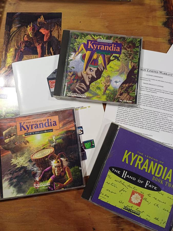The Legends of Kyrandia The Series BIG BOX CIB