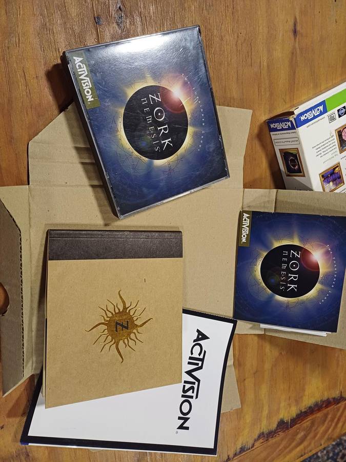 Zork Nemesis BIG BOC (Essentials Collection) CIB See photos