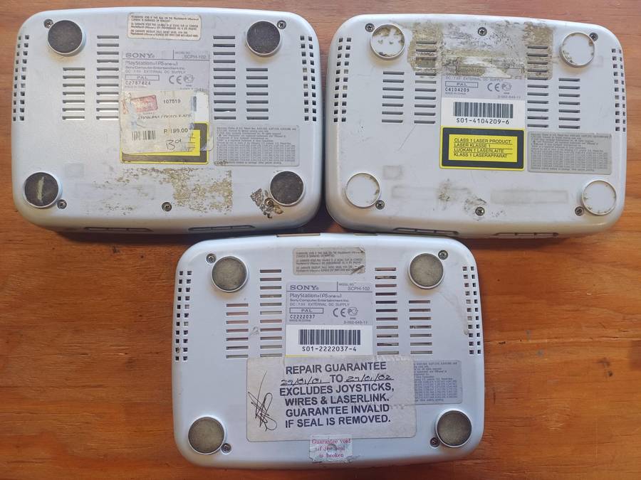 3x PSOne console bundle (Read description before bidding)