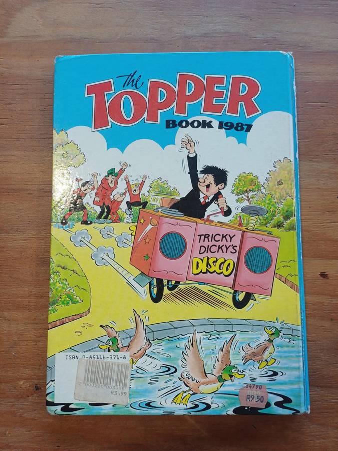 Topper Comic Annual Comic 1987 (Hard Cover)