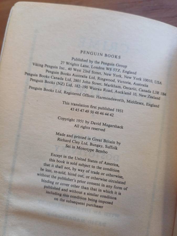 Crime and Punishment - Fyodor Dostoyevsky  Paperback