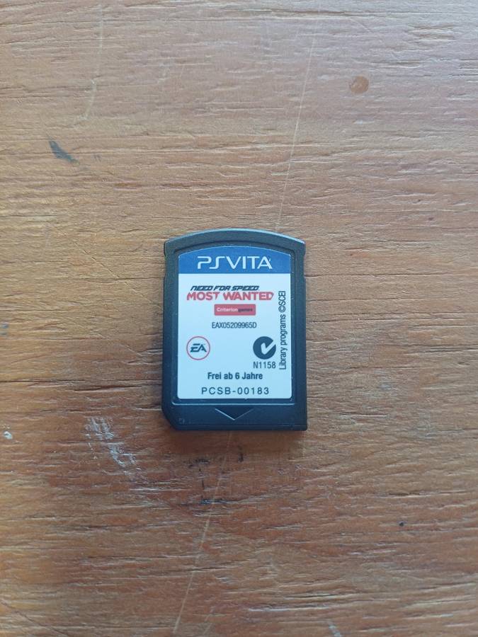 Need for Speed Most Wanted for PS Vita (card only)