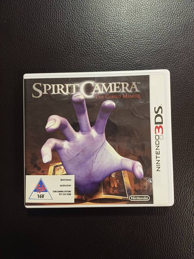 Spirit Camera The Cursed Memoir 3DS (Very Rare Game)