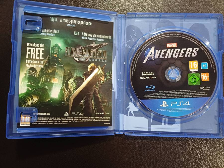 Marvel Avengers PS4