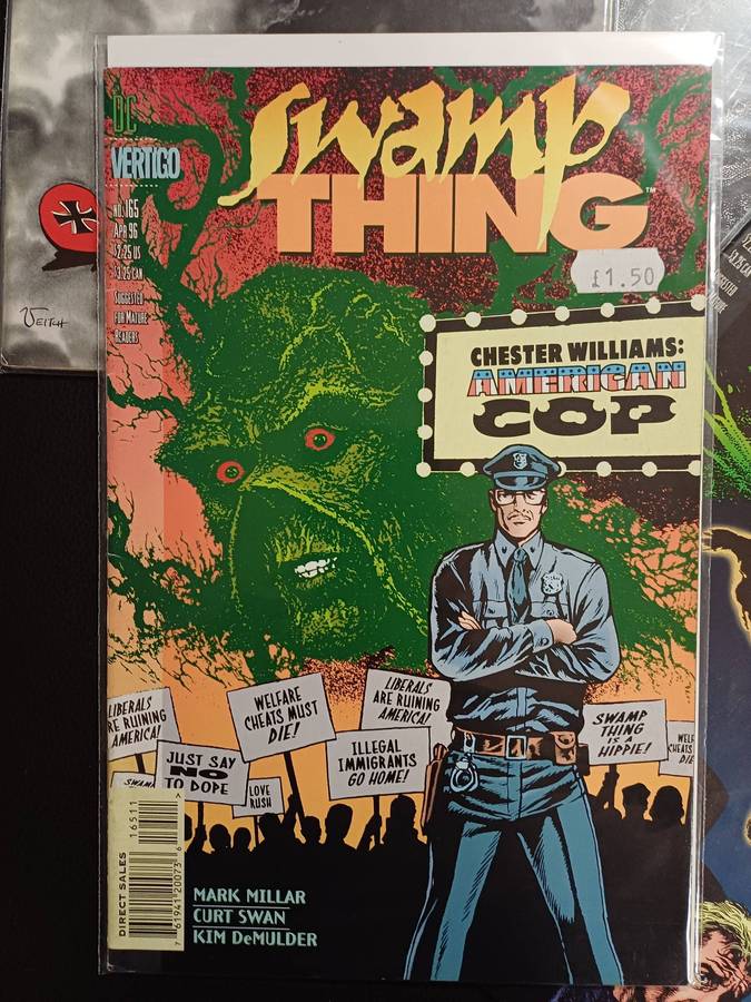Swamp Thing Issues 83, 162, 165, 166, & 167