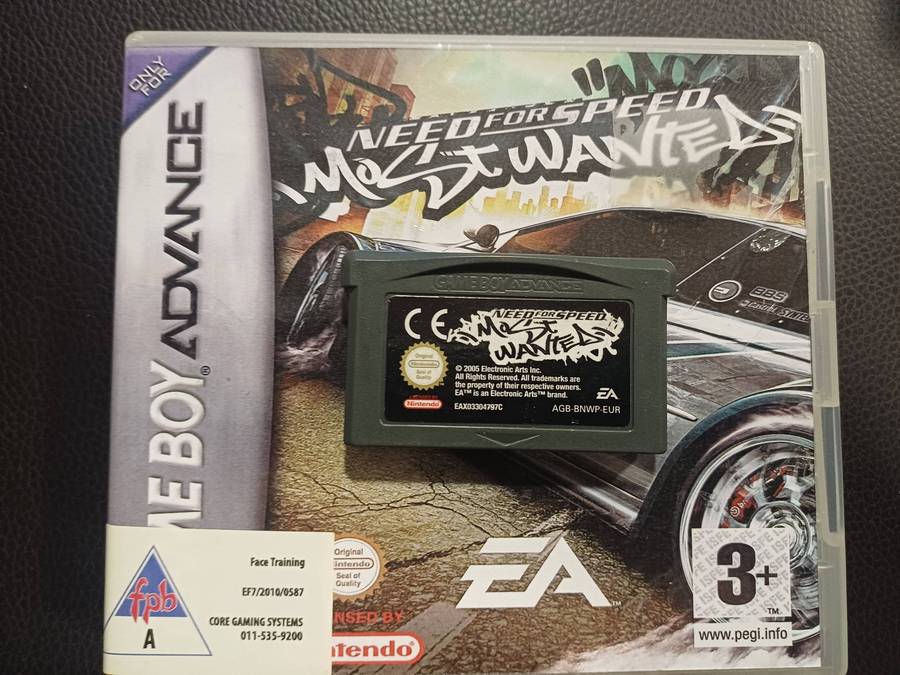 Need for Speed Most Wanted Gameboy Advance in DS Case*