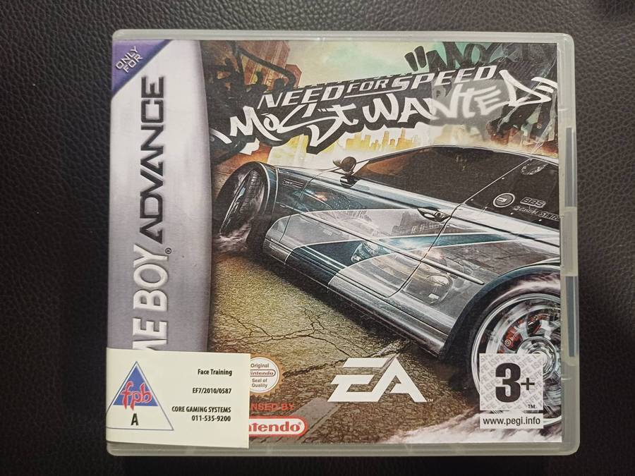 Need for Speed Most Wanted Gameboy Advance in DS Case*