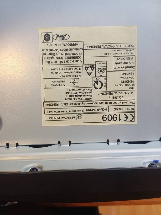 2017 Ford Ranger OEM Radio Head Unit