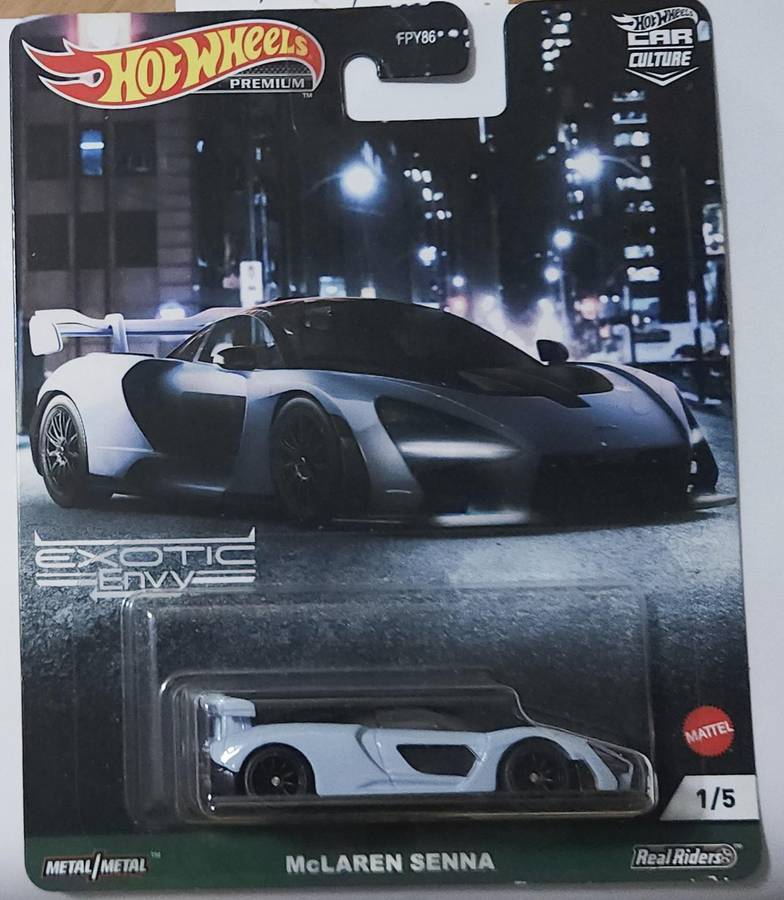 Hot Wheels Exotic Envy McLaren Senna