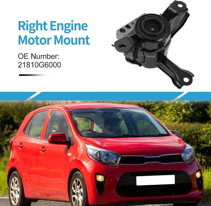 Engine Motor Mount No.21810G6000 Engine Mounting for Kia Picanto 2017-2024 Metal