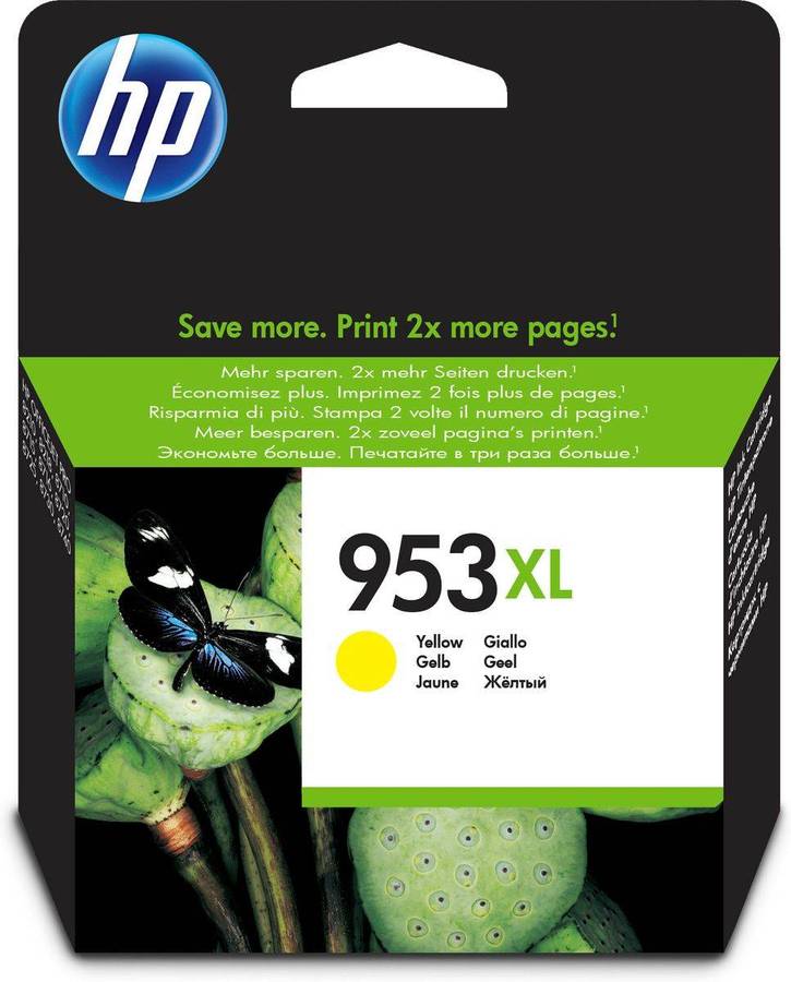 HP 953XL High Yield Yellow Ink Cartridg
