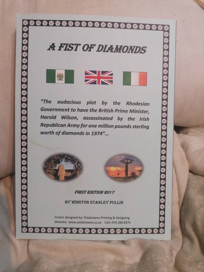 a fist of diamonds winston Stanley pullin signed copy