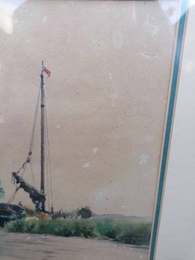 OLD PAINTING BY H.W STAGG