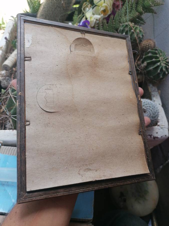 Small vintage SMIRNOFF bar mirror