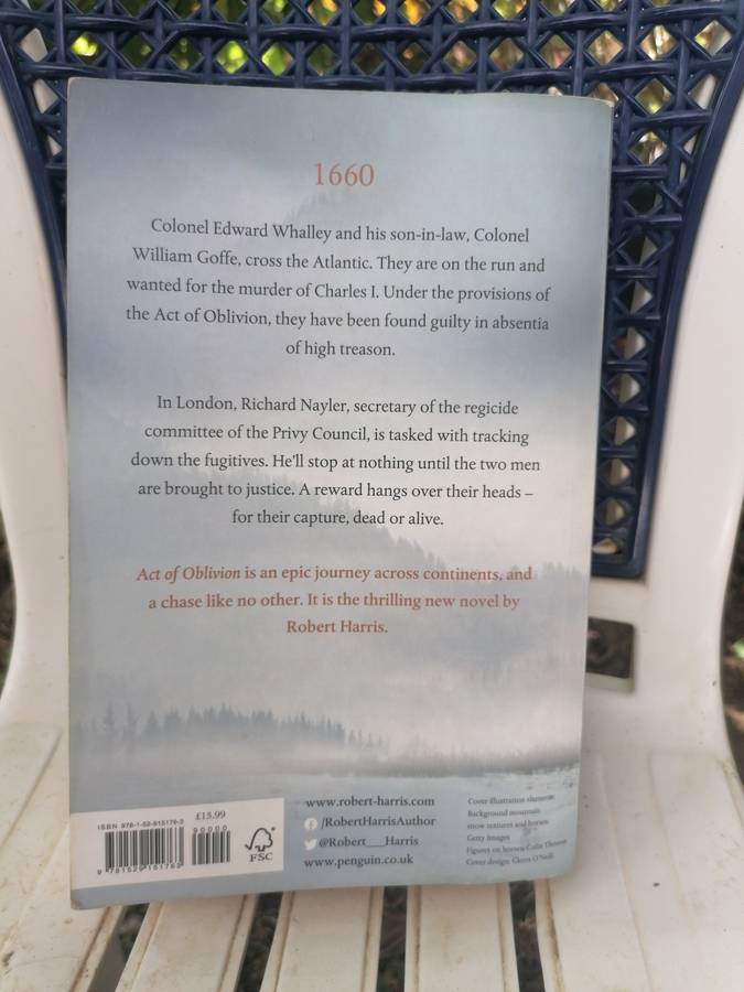 Act of Oblivion Book by Robert Harris