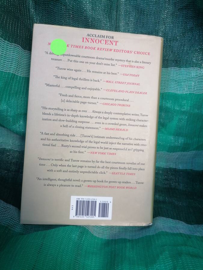 Identical Book by Scott Turow