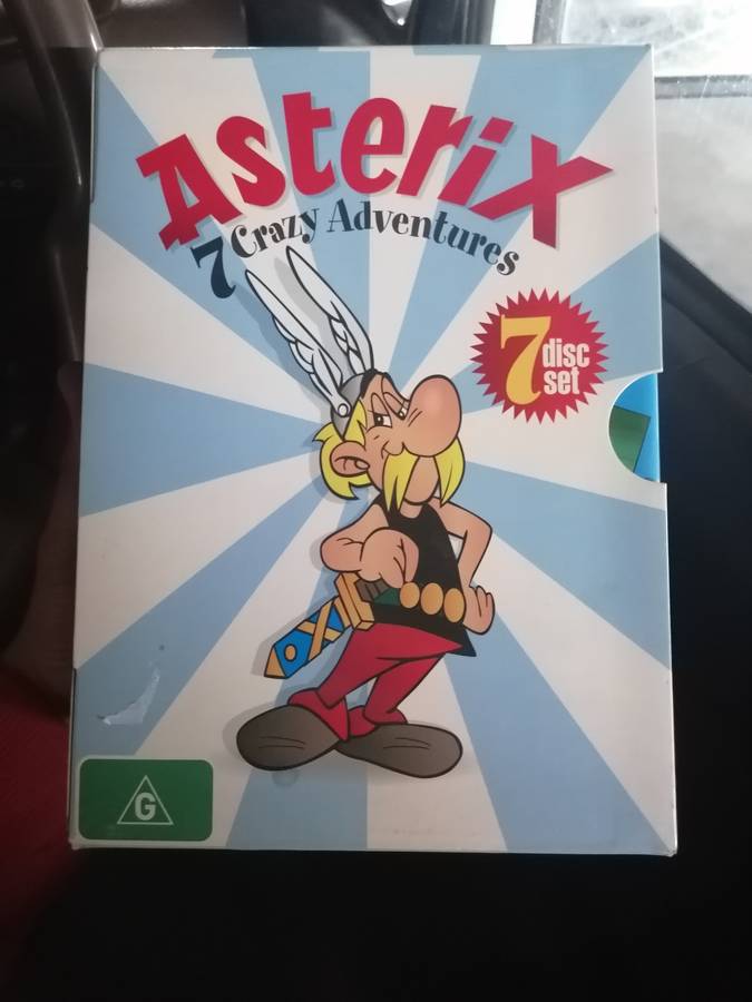 ASTERIX 7 Crazy Adventures DVD BOX SET
