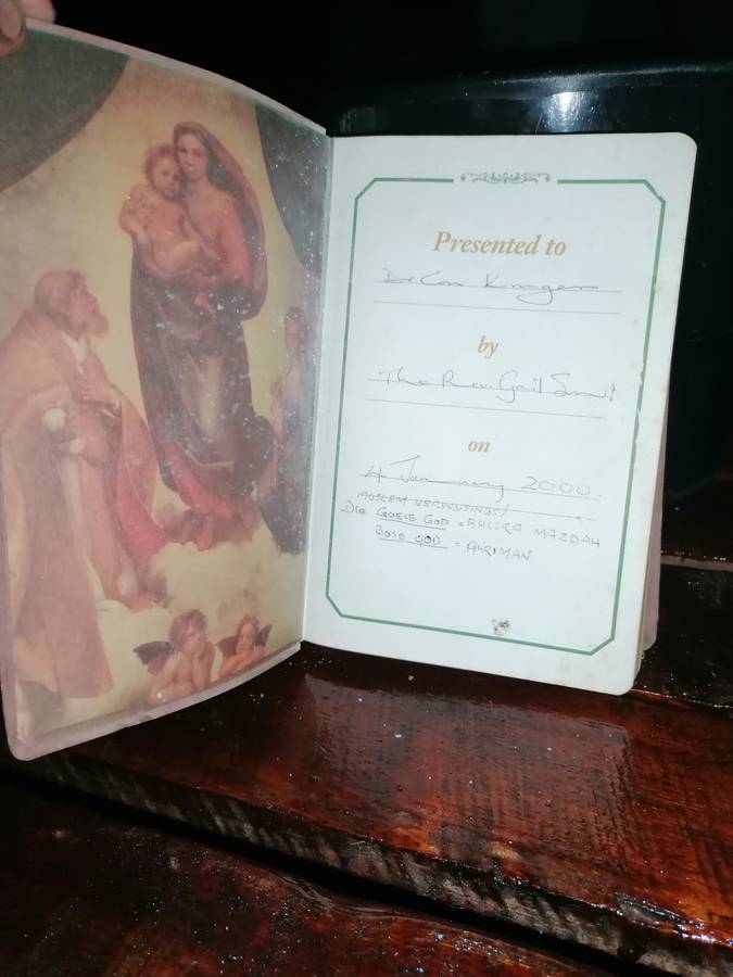 The holy Bible
