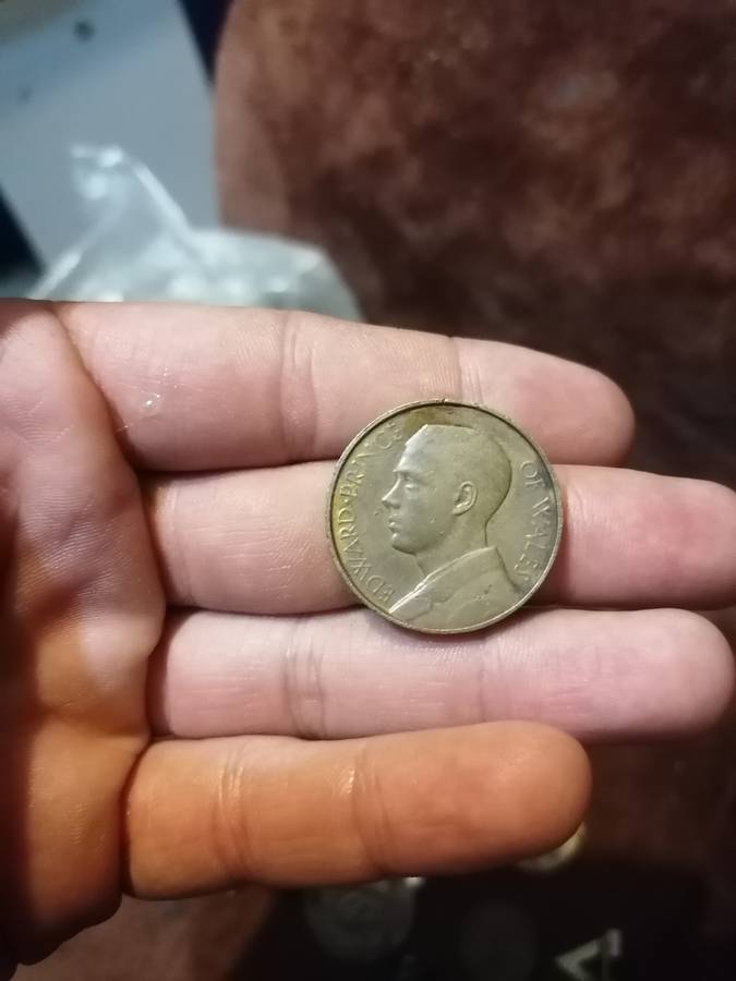 1925 Edward, Prince of Whales medallion