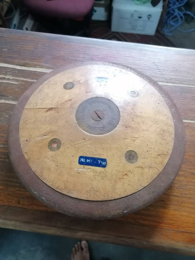 Vintage Wooden Discus