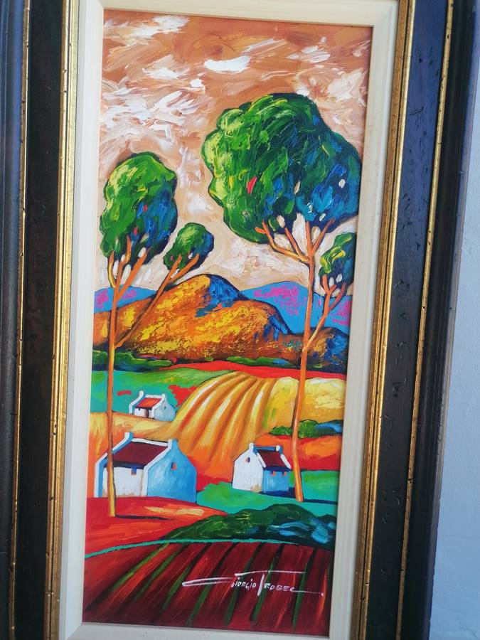Stunning original  Giorgio Trobec (South Africa, 1944 - )painting