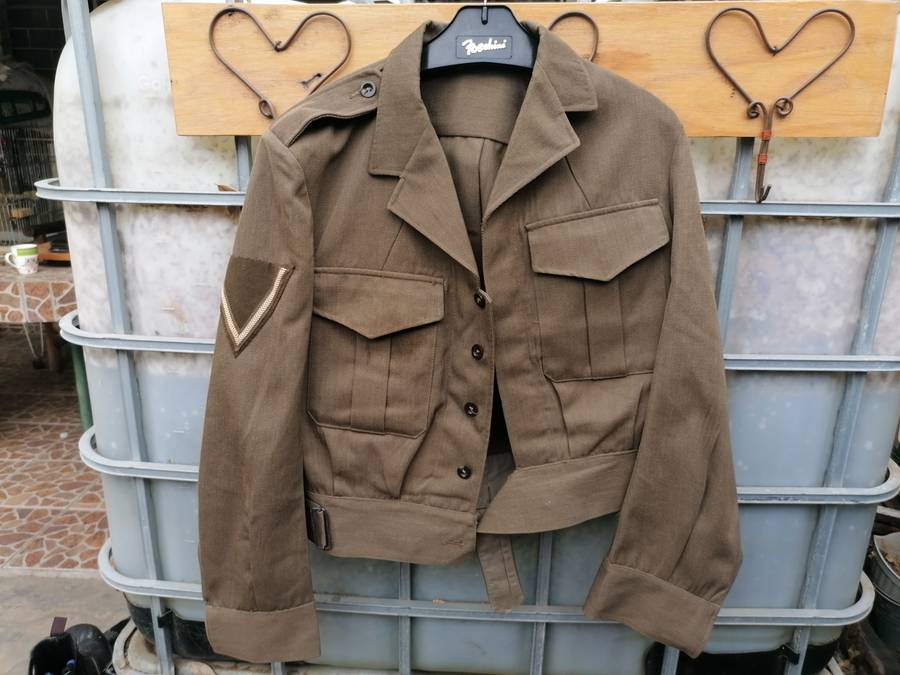 )AN ORIGINAL-SOUTH AFRICAN COMBAT BUNNY JACKET