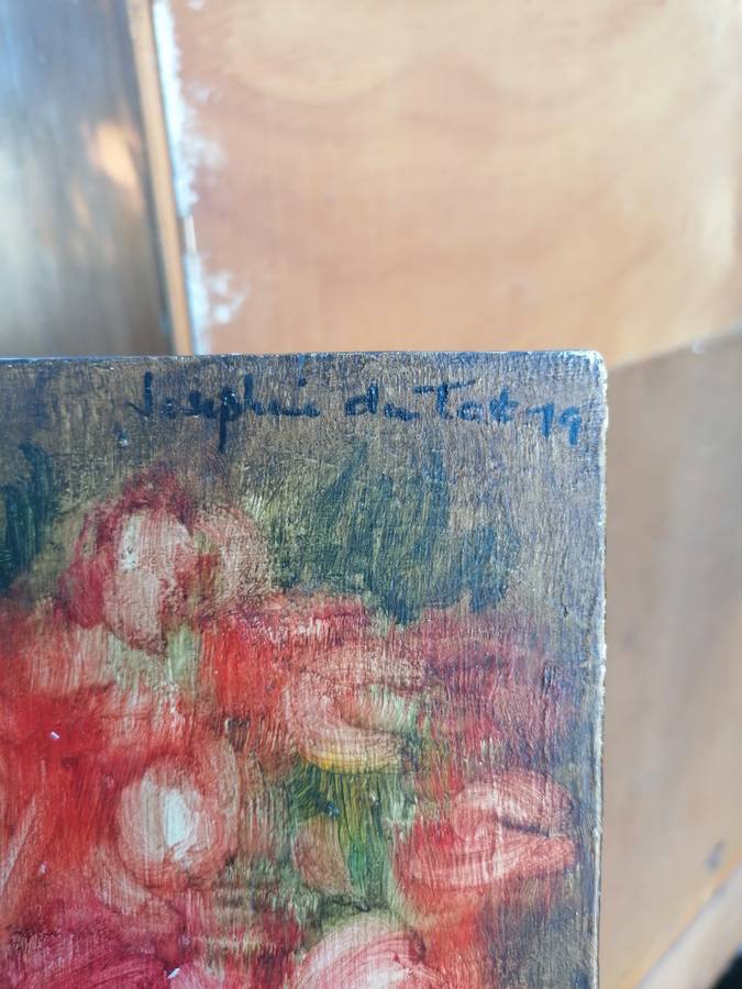 Beautiful Josephine du Toit Oil on Pane